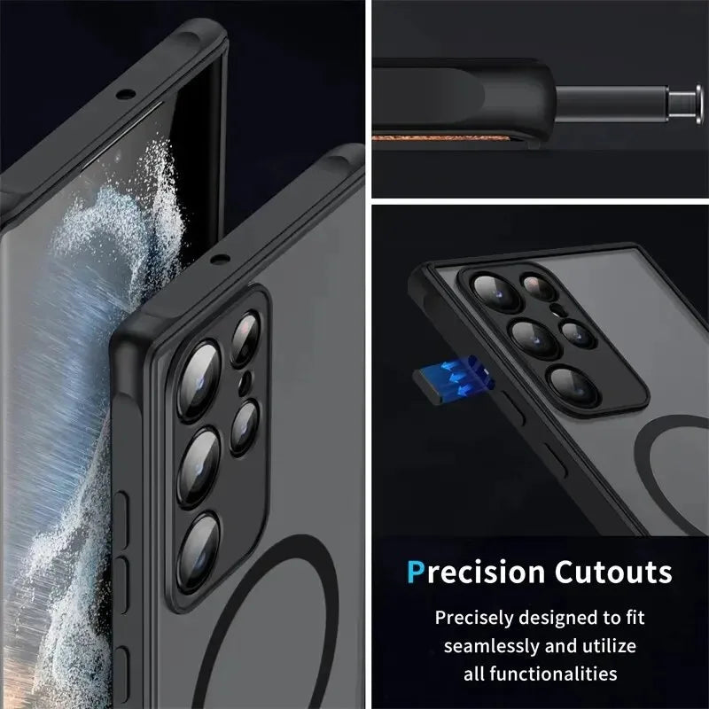 Funda magnetica magsafe samsung