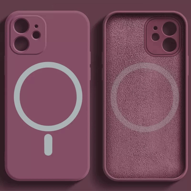 Funda Silicona Líquida MagSafe iPhone
