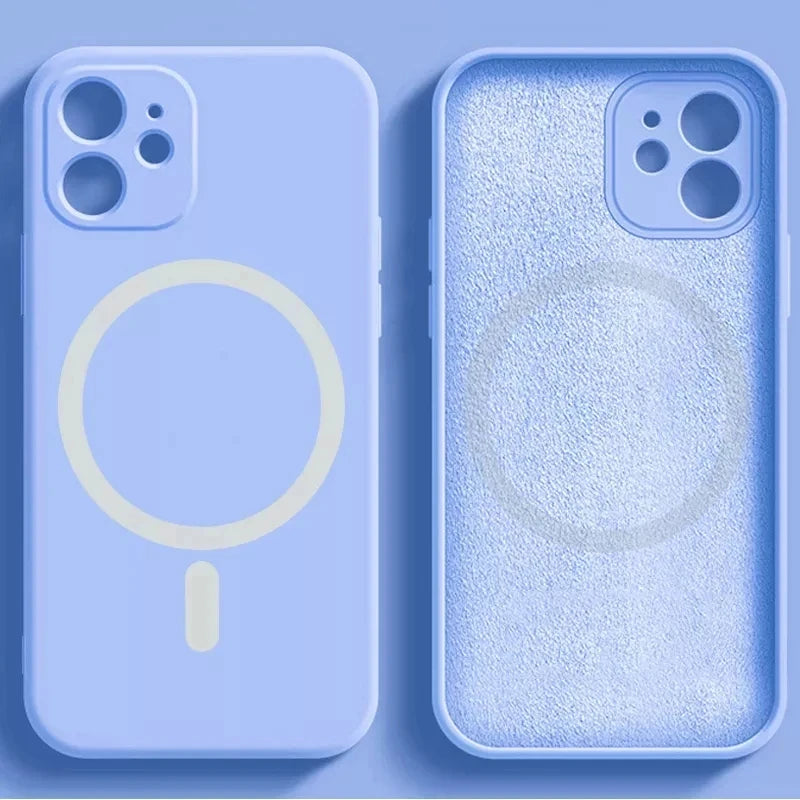 Funda Silicona Líquida MagSafe iPhone