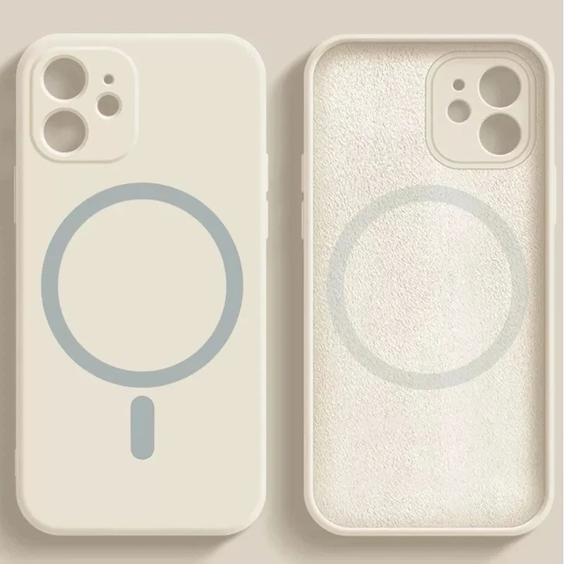 Funda Silicona Líquida MagSafe iPhone