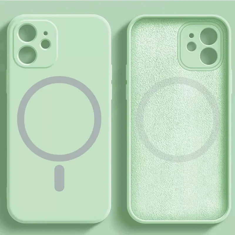 Funda Silicona Líquida MagSafe iPhone