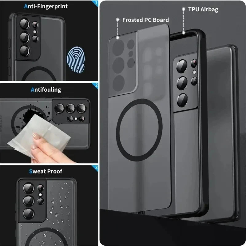 Funda magnetica magsafe samsung - NovaCase Store