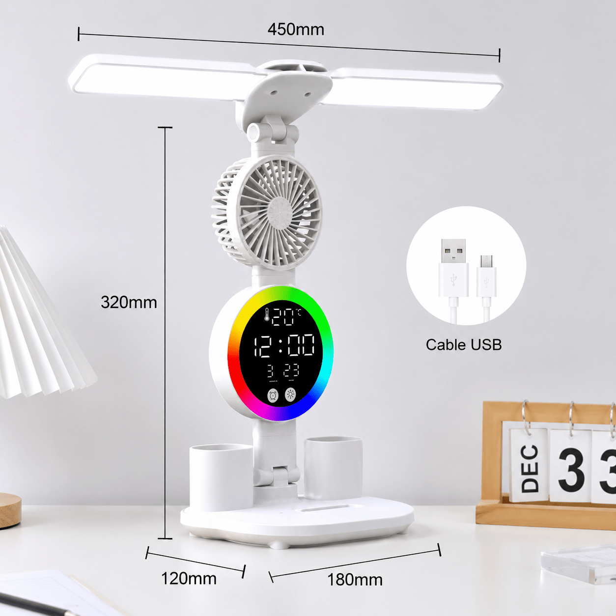 Lámpara LED RGB Inteligente Setup Gamer Premium. Accesorio - NovaCase Store