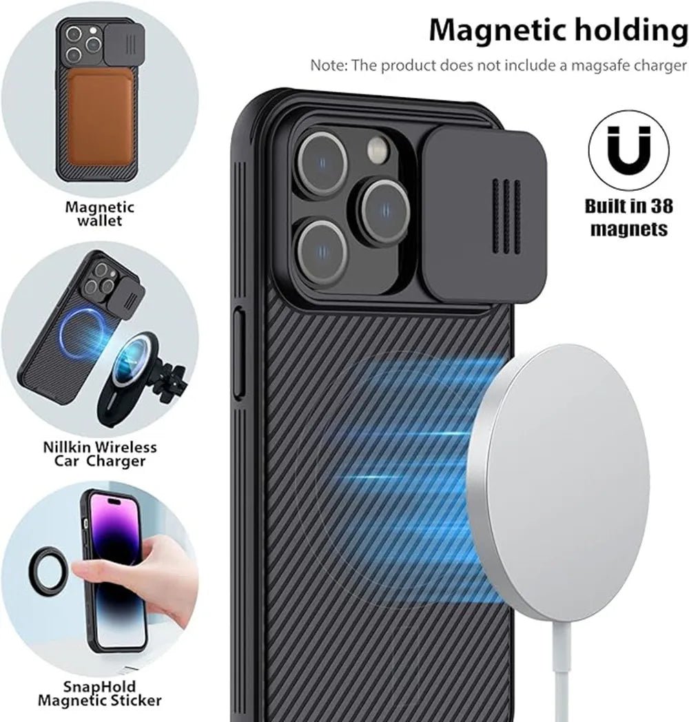 Nillkin CamShield Pro para iPhone - NovaCase Store