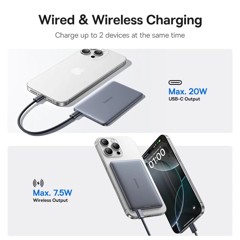 Power Bank Magnético MagSafe Ultra Slim. Accesorios - NovaCase Store