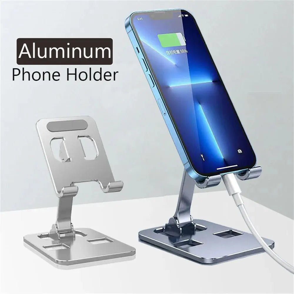 Soporte Premium de Aluminio Plegable para Móvil y Tablet. Accesorios - NovaCase Store